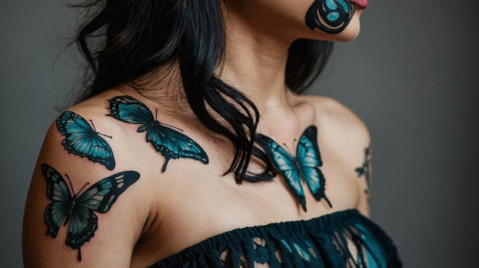 Sommerfugl Tattoo