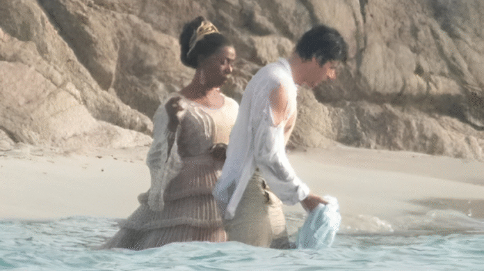 Chloe and Halle Spotted With Jonah on Reduit Beach ...