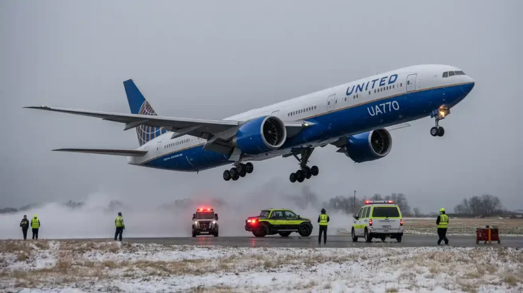 united airlines flight ua770 emergency diversion